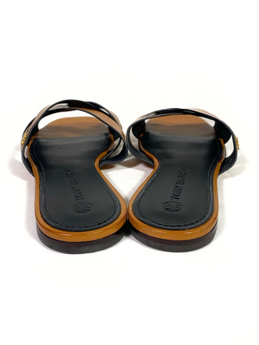 Tory Burch City Slide Sandals Tan - Picture 5 of 8